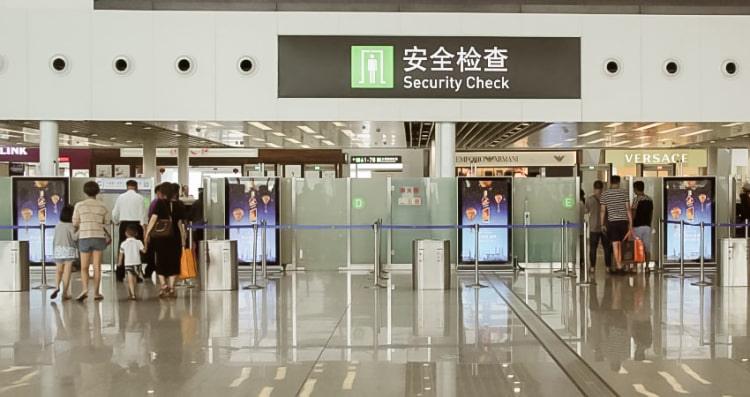 廈門(mén)機(jī)場(chǎng)廣告投放的三大定位特色，機(jī)場(chǎng)廣告示意圖